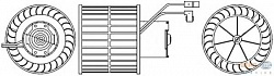Моторчик печки FORD FIESTA III (GFJ),FIESTA фургон (F3L, F5L)