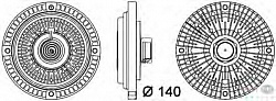 Вискомуфта (термомуфта) MERCEDES-BENZ (W202),(S202),(W210),)