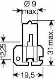 Лампа H2 24V- 70W (X511)