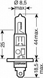 H1 12V- 55W (P14,5s) (увеличенный срок службы) Ultra Life (блистер 2шт.)