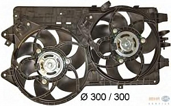 Вентилятор охлаждения двигателя ALFA ROMEO MITO (955) FIAT PUNTO / GRANDE PUNTO (199),PUNTO EVO (199) VW POLO Variant (6KV5)