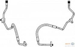 Трубопровод высокого давления, кондиционер FORD GALAXY,MONDEO IV,,S-MAX