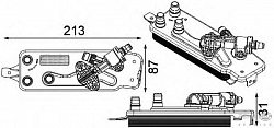 Радиатор АКПП (масляный) BMW 5 (F07, F10, F11, F18),6 (F06, F12, F13),7 (F01, F02, F03, F04)