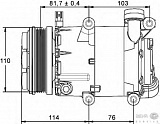 Компрессор кондиционера 12V