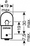 R5W 12V-5W (BA15s)