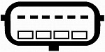 Расходомер воздуха RENAULT KANGOO / GRAND KANGOO (KW0/1_),KANGOO BE BOP (KW0/1_),KANGOO Express (FW0/1_),MASTER II бортовой (ED/HD/UD),MASTER II автобус (JD),MASTER II фургон (FD),MEGANE II (BM0/1_, CM0/1_)