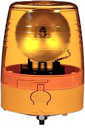 Проблесковый маячок, KL JuniorPlus SB (H1) жёлтый, на магнитах 12/24V