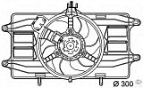 Вентилятор охлаждения двигателя FIAT DOBLO (119),DOBLO Cargo (223)