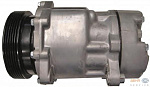 Компрессор кондиционера 12V, oval