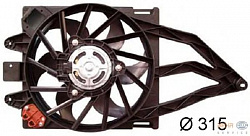Вентилятор охлаждения двигателя FIAT PANDA (169),PANDA (312)
