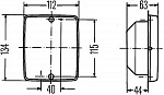 Фара заднего хода; Фара заднего хода, слева, справа, P21W, с задним ходом MERCEDES-BENZ CITARO (O 530),TOURINO (O 510)