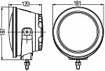 Luminator Compact LED дальнего света, с чёрным ободком Ref.45