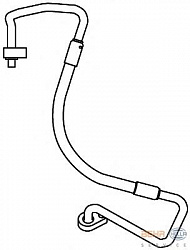 Трубопровод высокого / низкого давления, кондиционер FORD FOCUS II (DA_)