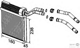 Радиатор печки FORD GALAXY (WA6),MONDEO IV (BA7),S-MAX (WA6)