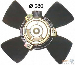 Вентилятор охлаждения двигателя OPEL CORSA B