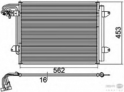 КОНДЕНСАТОР КОНДИЦИОНЕРА 8FC351301-051