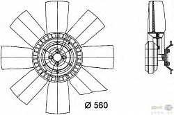 ВЕНТИЛЯТОР, ОХЛАЖДЕНИЕ ДВИГАТЕЛЯ - АВТОМОБИЛЬ КОММЕРЧ. НАЗНАЧЕНИЯ