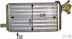 Радиатор печки MERCEDES-BENZ 100 бортовой (631),100 автобус (631),100 фургон (631)