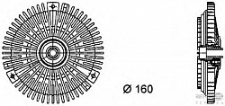 Вискомуфта (термомуфта) MERCEDES-BENZ 190 (W201),E-CLASS (W124),E-CLASS универсал (S124)