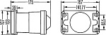 Фара Setra S 300 NC 09/91-> (DE, H1/T4W) правая