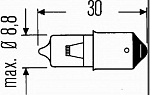 H20W 12V-20W (BA9s)