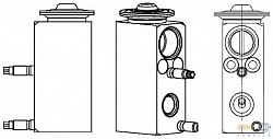 ТРВ клапан кондиционера FORD GALAXY,MONDEO IV,,S-MAX