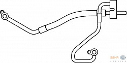 Трубопровод высокого / низкого давления, кондиционер FORD MONDEO III (B5Y),MONDEO III седан (B4Y),MONDEO III универсал (BWY)
