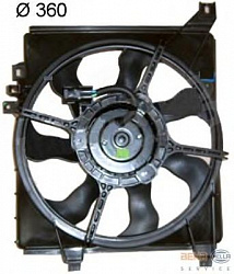 Вентилятор охлаждения двигателя HYUNDAI GETZ (TB)
