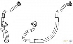 Трубопровод низкого давления, кондиционер FORD GALAXY,MONDEO IV,,S-MAX