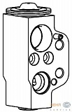 Расширительный клапан кондиционера SEAT Mii (KF1_) SKODA CITIGO VW UP