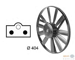 Вентилятор охлаждения двигателя MERCEDES-BENZ 190 (W201),COUPE (C124),E-CLASS (W124),E-CLASS универсал (S124),KOMBI универсал (S124),S-CLASS (W126),S-CLASS купе (C126),седан (W124)