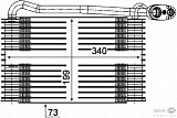 Испаритель кондиционера AUDI A4 (8D2, B5),A4 Avant (8D5, B5) SKODA SUPERB (3U4) VW PASSAT (3B2),PASSAT (3B3),PASSAT Variant (3B5),PASSAT Variant (3B6)