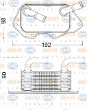 Масляный радиатор AUDI A4 (8EC, B7),A4 (8K2, B8),A4 Avant (8ED, B7),A4 Avant (8K5, B8),A4 кабрио (8H7, B6, 8HE, B7),A5 (8T3),A5 Sportback (8TA),A5 кабрио (8F7),A6 (4F2, C6),A6 (4G2, C7),A6 Allroad (4FH, C6),A6 Allroad (4GH) VW 