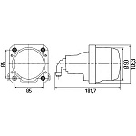 D90мм Ближний свет модуль Premium (DE, H7) 12V