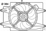 Вентилятор охлаждения двигателя ALFA ROMEO 147 (937),GT (937)