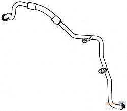 Трубопровод высокого / низкого давления, кондиционер FORD FOCUS C-MAX,FOCUS II (DA_),FOCUS II кабрио,FOCUS II седан (DA_),FOCUS II универсал (DA_)