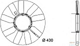 Крыльчатка вентилятора MB SPRINTER 00>06