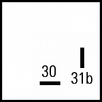 Звук. сигнализатор 12V Buzzer (500 Hz)