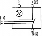 Выключатель, W1,2W