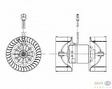 Моторчик печки BMW 3 (E46),X3 (E83)