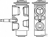 Расширительный клапан кондиционера BMW 3 (E46),X3 (E83) MINI PACEMAN (R61)