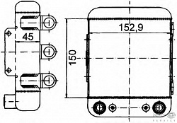 Радиатор АКПП (масляный) AUDI A8 (4D2, 4D8)