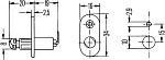 Выключатель дверной (концевик) BMW 02 (E10),3 (E21),(E30),5 (E12),5 (E28),5 (E34),6 (E24),7 (E23),7 (E32) LADA (2108, 2109),SKODA 105,120 (742),105,120 (744),FAVORIT (781)