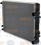 Радиатор охлаждения двигателя SEAT AROSA (6H) VW LUPO (6X1, 6E1),POLO (6N2)