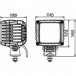 Power Beam 3000 Фара рабочего освещения  (LED)