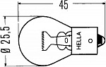 P21W 24V-21W (BA15s) (вибростойкая) Heavy Duty