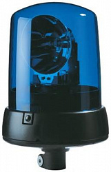 Проблесковый маячок, KL 7000 FL (H1) синий, на трубу 12V