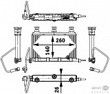 Радиатор печки BMW (E60),5 Touring (E61)