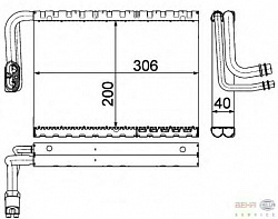 Испаритель кондиционера MERCEDES-BENZ (W204),(S204),CLS Shooting Brake (X218),(W212),E-CLASS T-Model (S212)