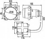 D90мм Ближний свет Ксенон модуль Classic (DE, D2S, с блоком) 24V